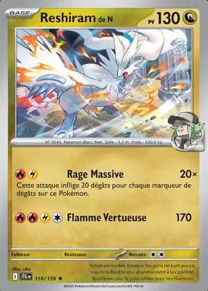 Reshiram de N 116/159