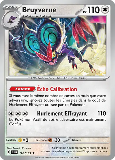 Image de la carte Pokemon Bruyverne 128/159