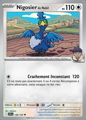 Nigosier de Nabil 138/159