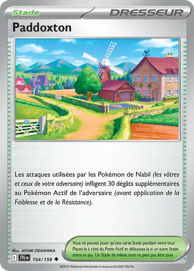 Image de la carte Pokemon Paddoxton 154/159