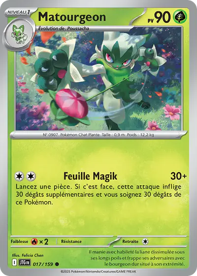 Image de la carte Pokemon Matourgeon 017/159