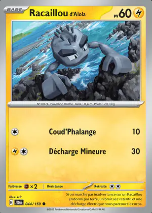 Racaillou d'Alola 044/159