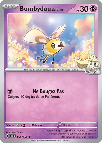 Image de la carte Pokemon Bombydou de Lilie 066/159