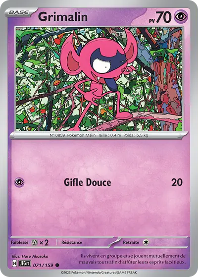 Image de la carte Pokemon Grimalin 071/159