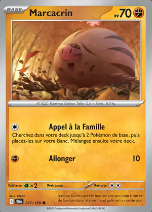 Marcacrin 077/159