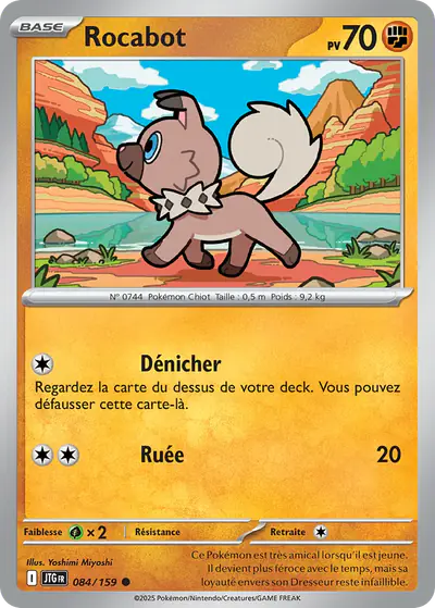 Image de la carte Pokemon Rocabot 084/159