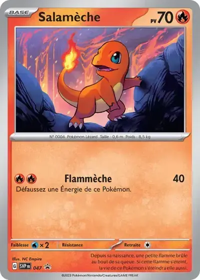 Image de la carte Pokemon Salamèche 047/