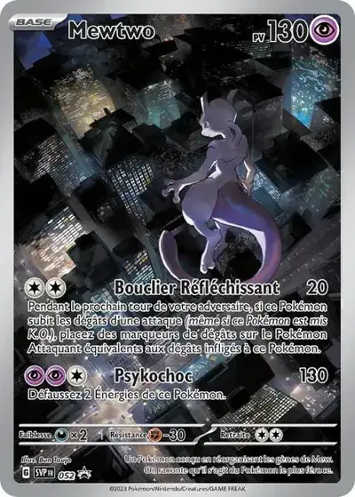 Image de la carte Pokemon Mewtwo 052/