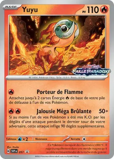 Image de la carte Pokemon Yuyu 057/
