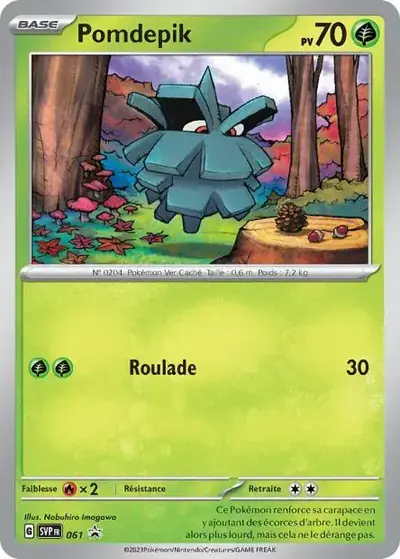 Image de la carte Pokemon Pomdepik 061/