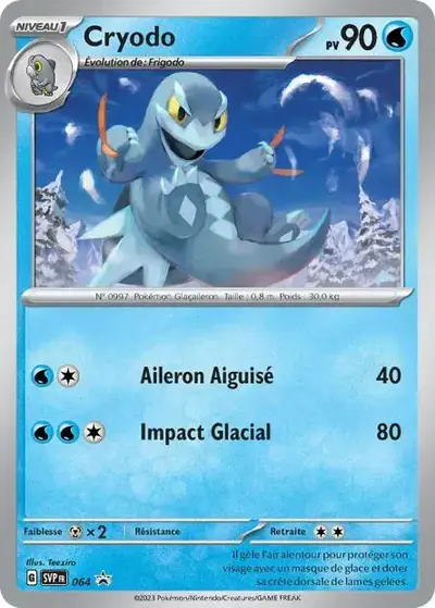 Image de la carte Pokemon Cryodo 064/