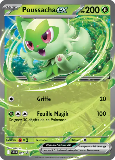Image de la carte Pokemon Poussacha ex 087/