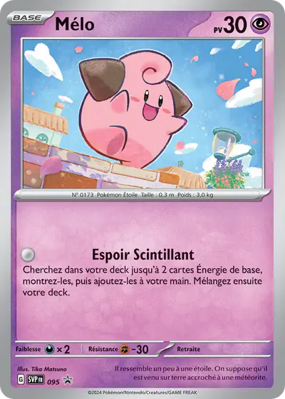 Image de la carte Pokemon Mélo 095/