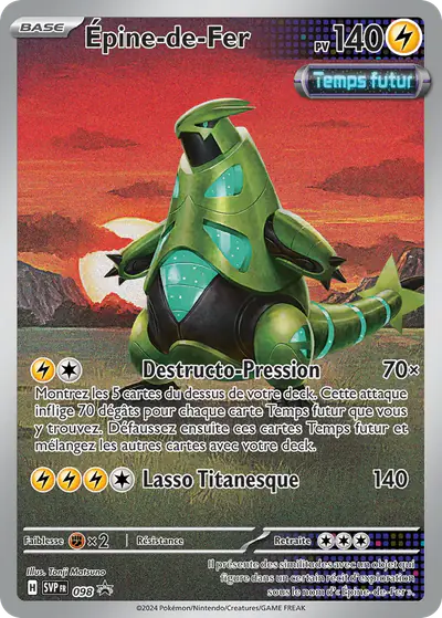 Image de la carte Pokemon Épine-de-Fer 098/