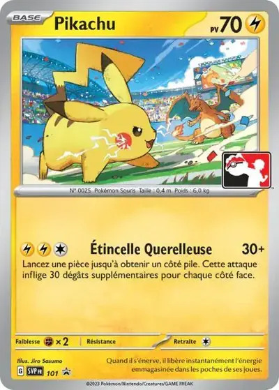 Image de la carte Pokemon Pikachu 101/