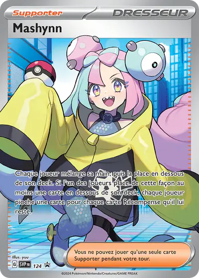 Image de la carte Pokemon Mashynn 124/