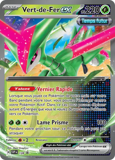 Image de la carte Pokemon Vert-de-Fer ex 128/
