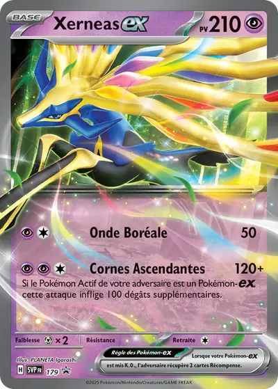 Image de la carte Pokemon Xerneas ex 179/