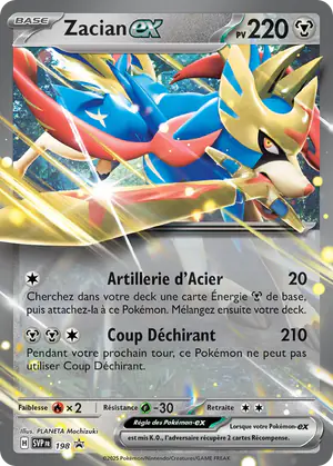 Zacian ex 198