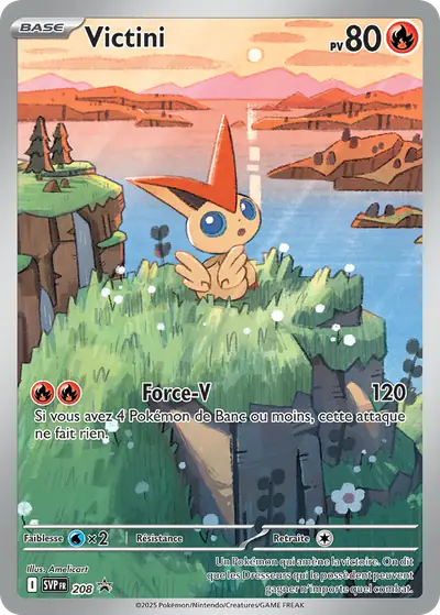 Image de la carte Pokemon Victini 208/