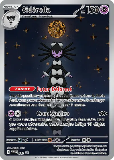 Image de la carte Pokemon Sidérella 211/