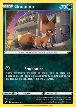 Goupilou 125/202
