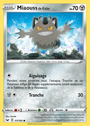 Miaouss de Galar 127/202