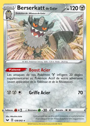 Berserkatt de Galar 128/202