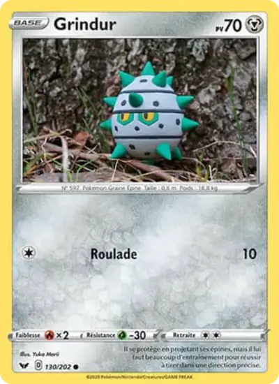 Image de la carte Pokemon Grindur 130/202