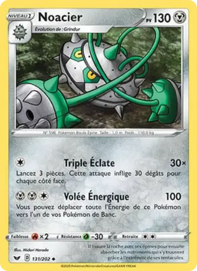 Image de la carte Pokemon Noacier 131/202