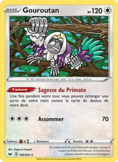 Image de la carte Pokemon Gouroutan 148/202