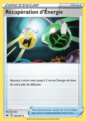 R&eacute;cup&eacute;ration d'&Eacute;nergie 160/202