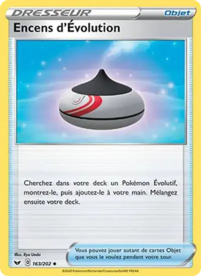 Image de la carte Pokemon Encens d'Évolution 163/202