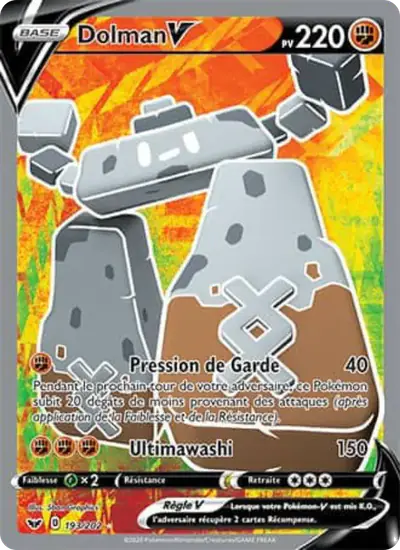 Image de la carte Pokemon Dolman V 193/202