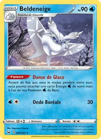 Image de la carte Pokemon Beldeneige 064/202