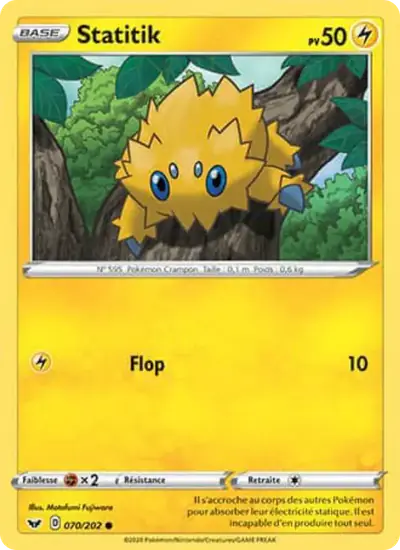 Image de la carte Pokemon Statitik 070/202