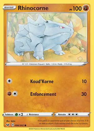 Rhinocorne 096/202
