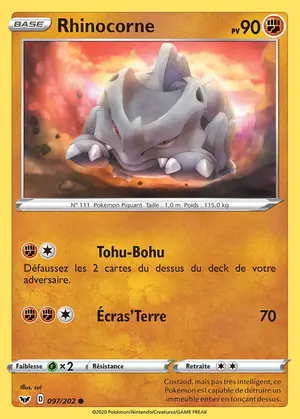 Rhinocorne 097/202