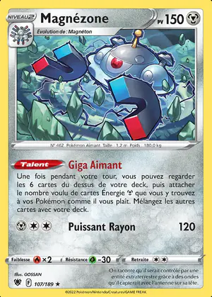 Magn&eacute;zone 107/189