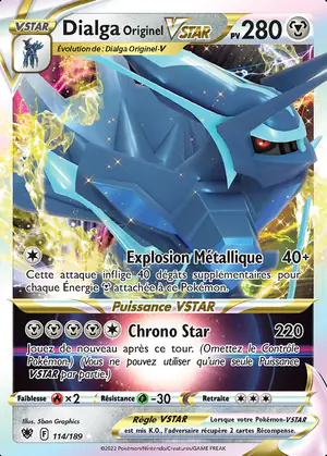 Dialga Originel VSTAR 114/189