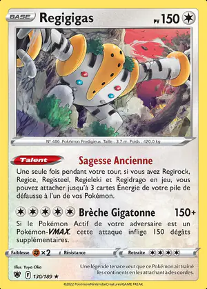 Regigigas 130/189