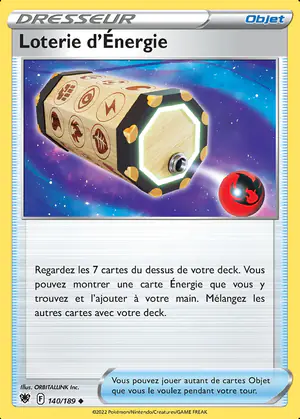 Loterie d'&Eacute;nergie 140/189