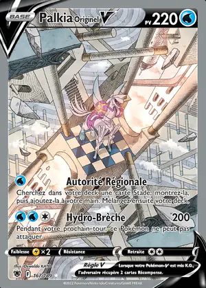 Palkia Originel V 167/189