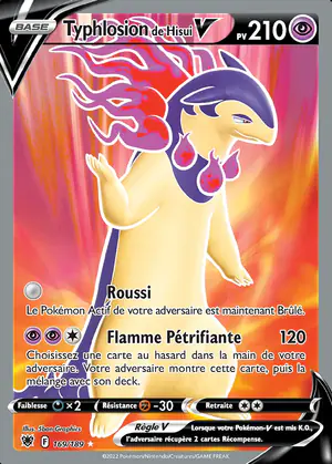 Typhlosion de Hisui V 169/189