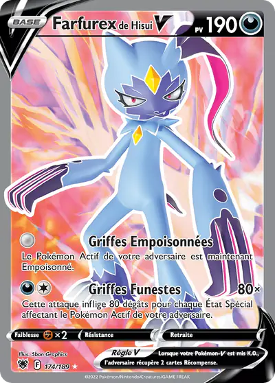 Image de la carte Pokemon Farfurex de Hisui V 174/189
