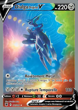 Dialga Originel V 177/189