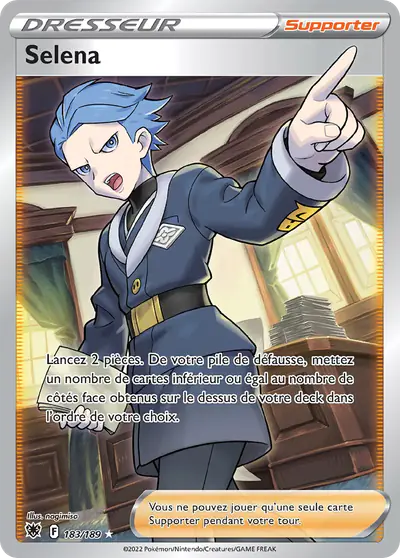 Image de la carte Pokemon Selena 183/189