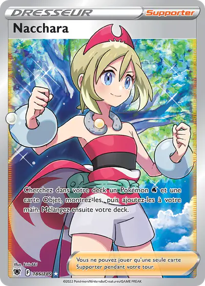 Image de la carte Pokemon Nacchara 186/189