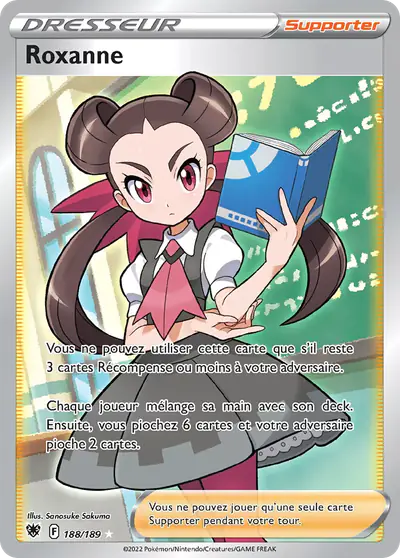 Image de la carte Pokemon Roxanne 188/189