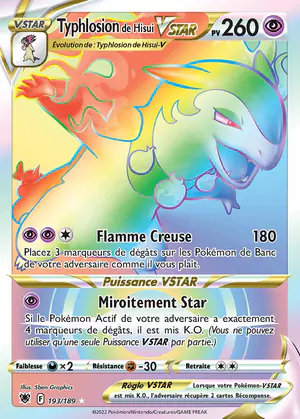 Typhlosion de Hisui VSTAR 193/189